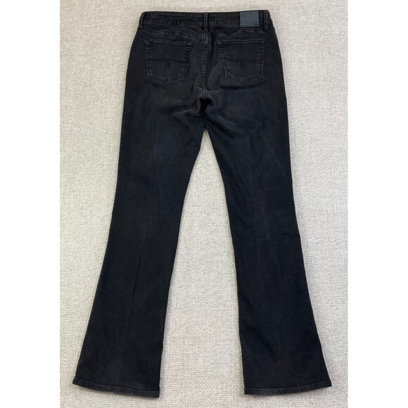 Lucky Brand Jeans Lolita Boot Cut Women's 10/30 L Stretch Black Denim Pants - Picture 3 of 12